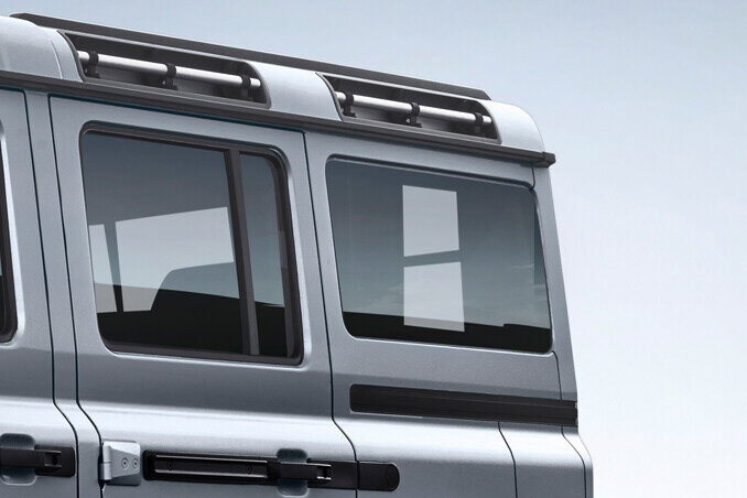 grenadier exterior fixing rails