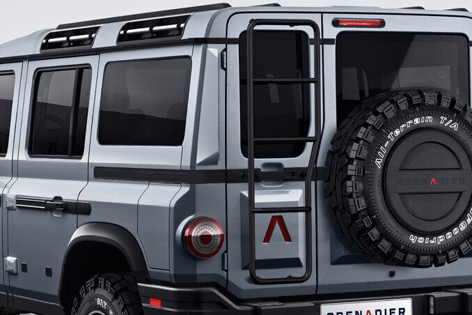 grenadier small rear door