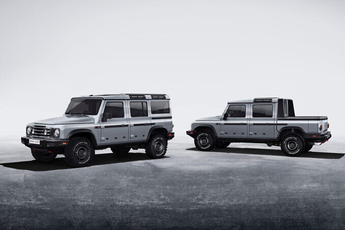 grenadier station wagon and pickup