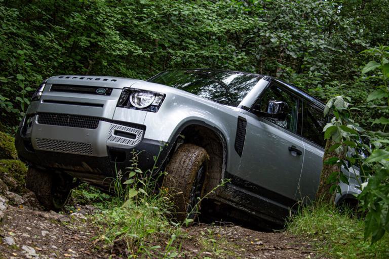 land rover new defender cover up