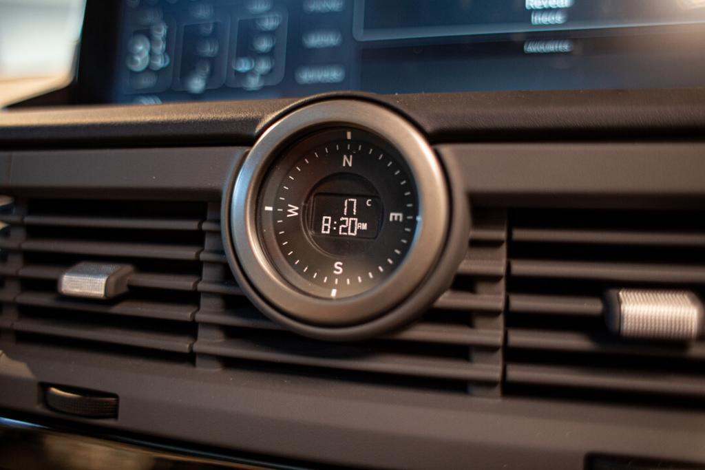 ineos grenadier clock compass