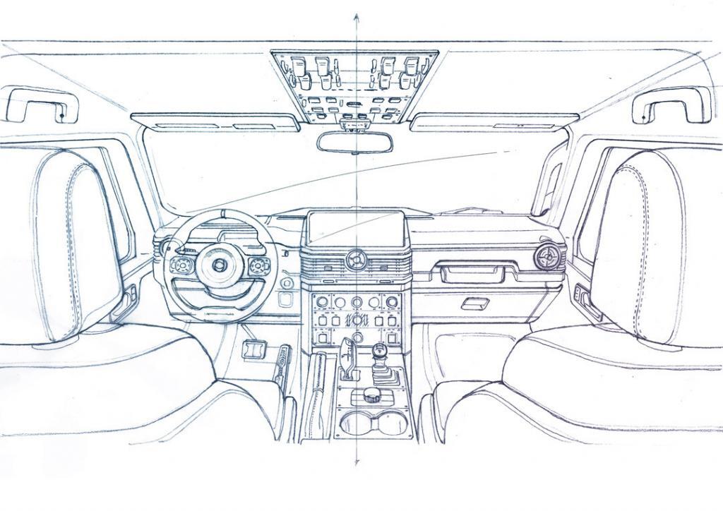 ineos grenadier interior drawing