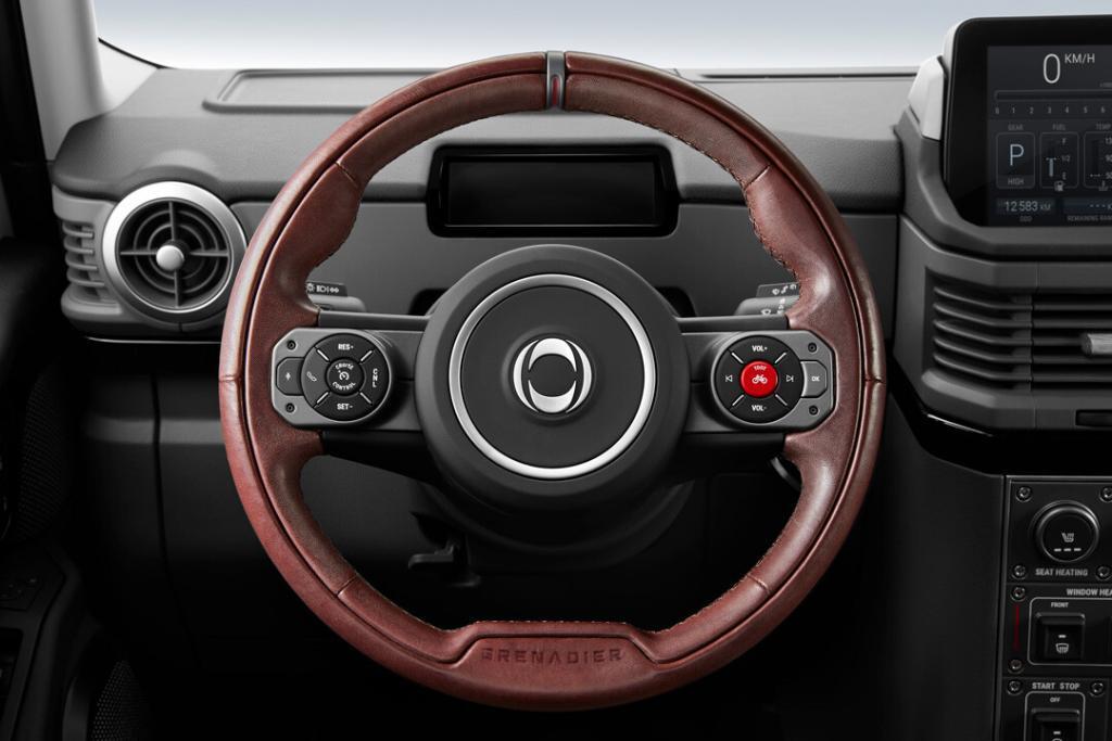 ineos grenadier warning display panel