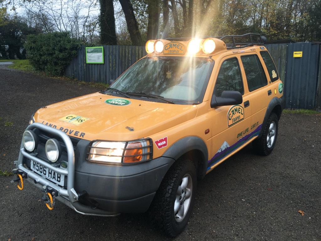 land rover freelander camel trophy