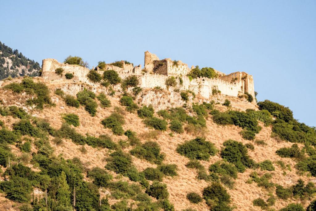 bauza greece mystras fortress
