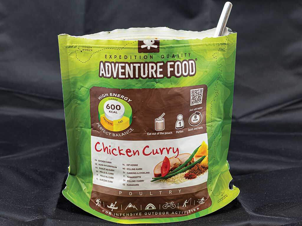 adventure food chicken curry