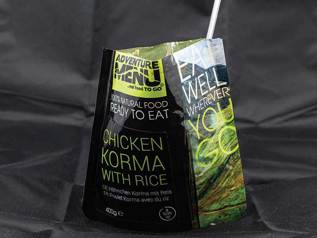 adventure menu chicken korma