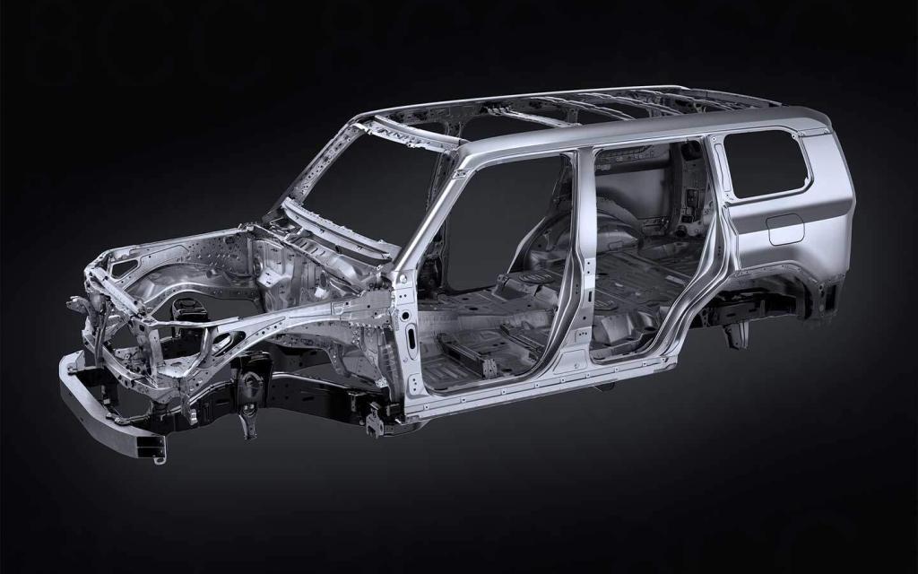 lexus gx body frame
