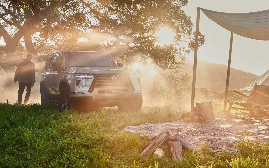 going camping with the lexus gx