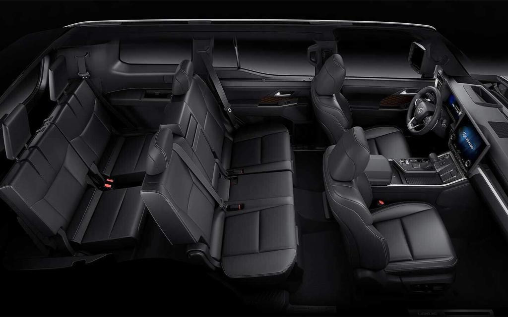 lexus gx 7 seat interior