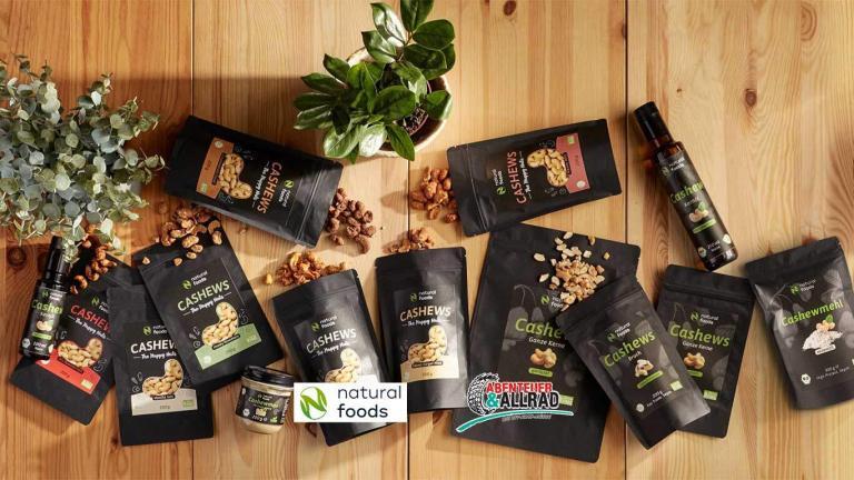 Natural Foods picture of packets of cahew nuts
