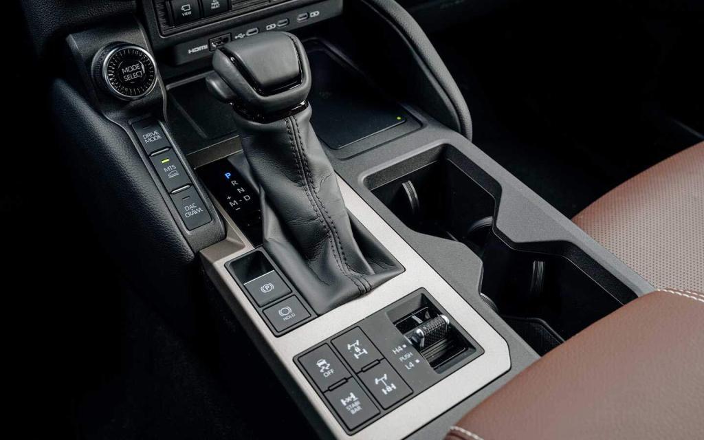 2024 land cruiser gear lever and switches