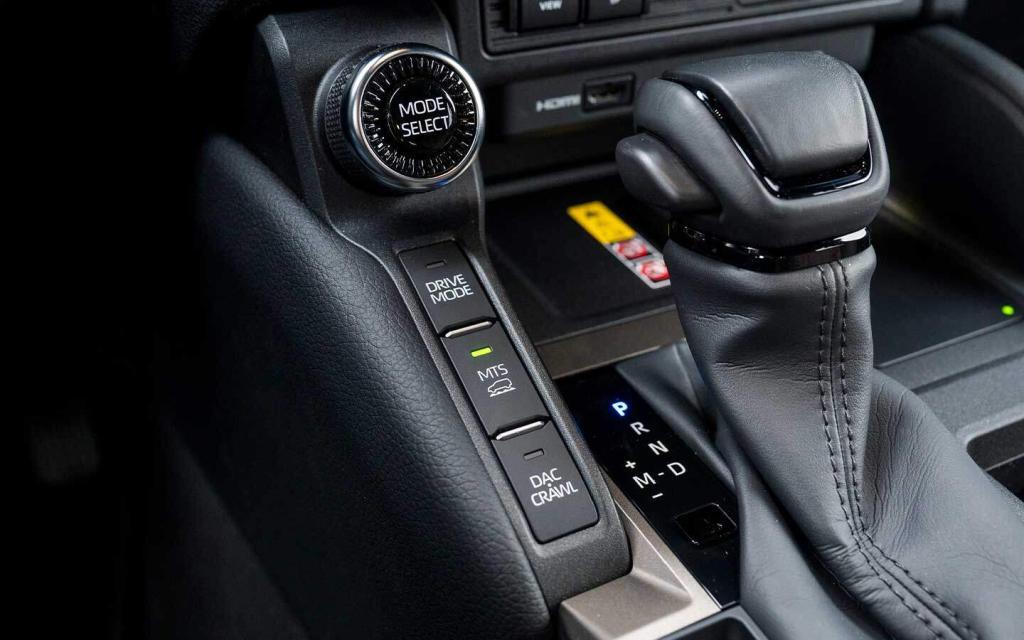 2024 land cruiser offroad mode controls
