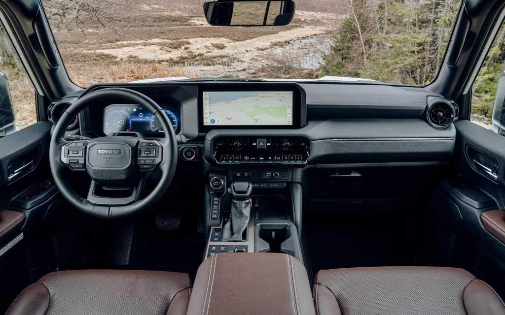 2024 land cruiser dashboard