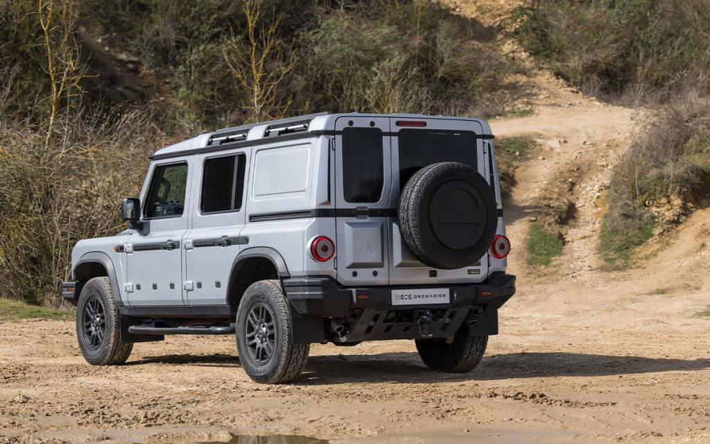 ineos grenadier commercial blacked out rear windows