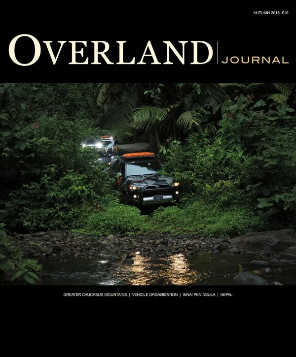 Overland Journal OverlandEurope Autumn 2018 cover