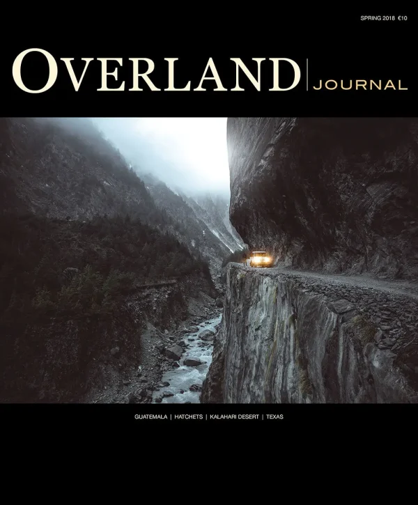 Overland Journal OverlandEurope Spring 2018 cover