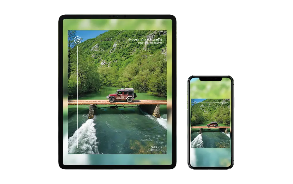digital magazine overland europe
