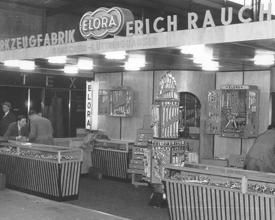 ELORAs Messestand 1950