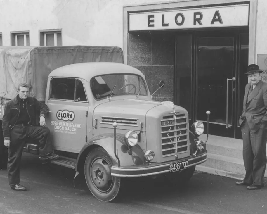 Elora delivery truck 1949