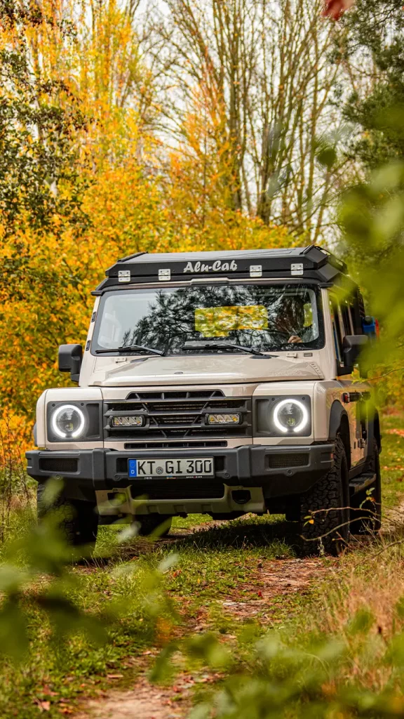 Ineos Grenadier with Alu-Cab roof