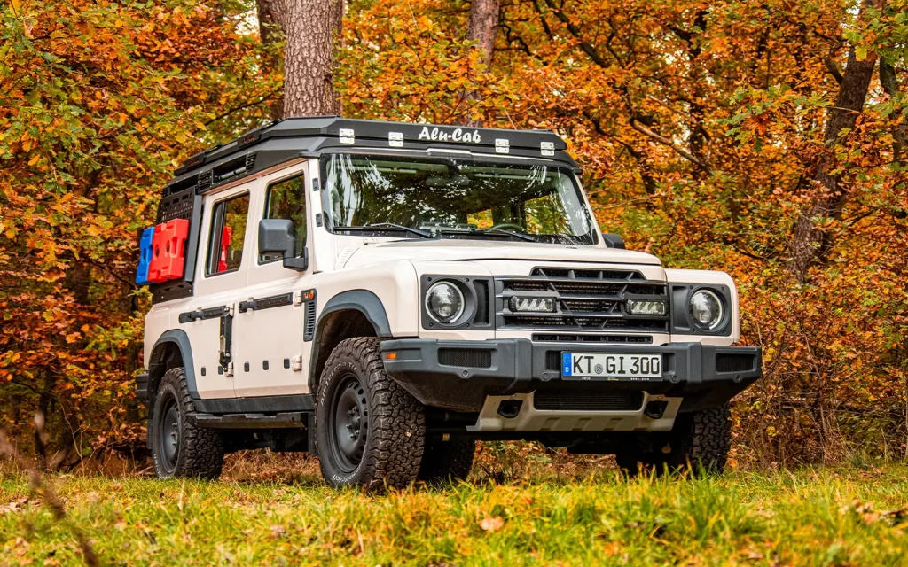 Alu-Cab on Ineos Grenadier