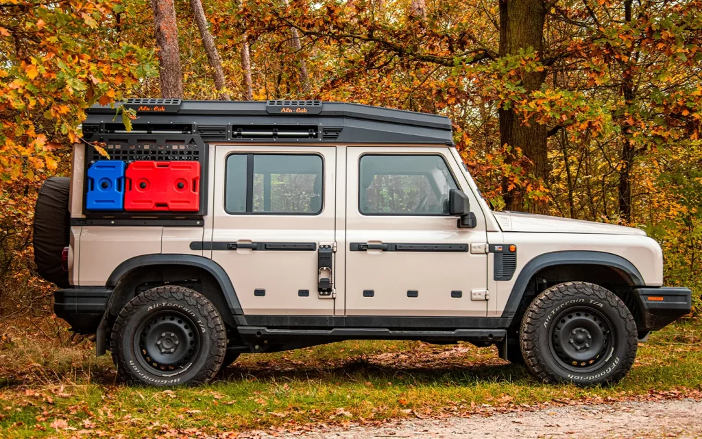 Alu-Cab on Ineos Grenadier