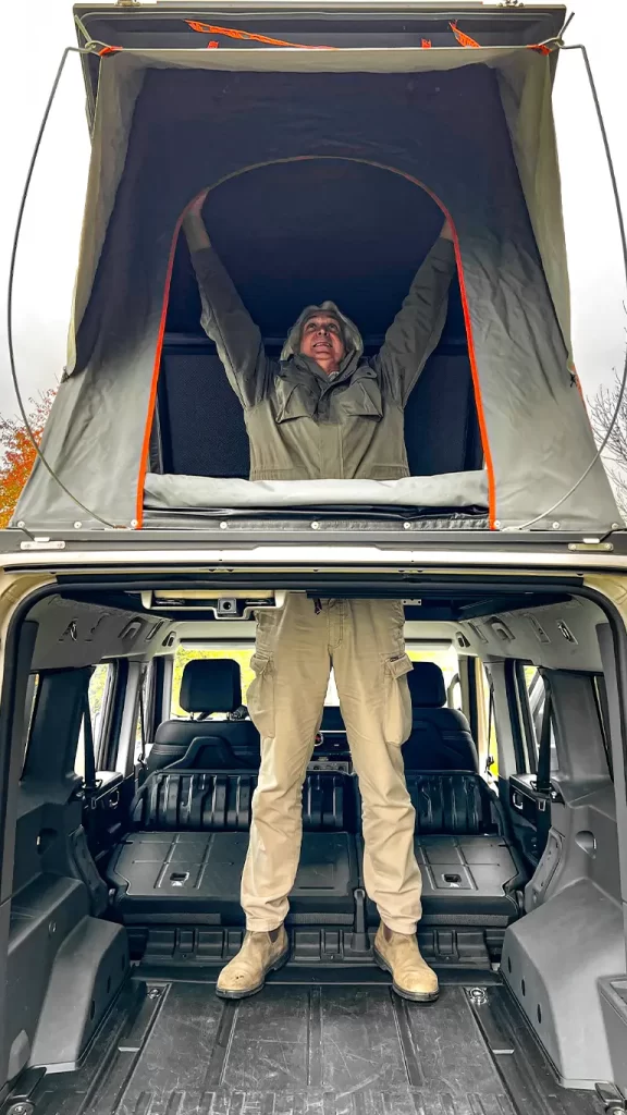 Alu-Cab roof on Ineos Grenadier