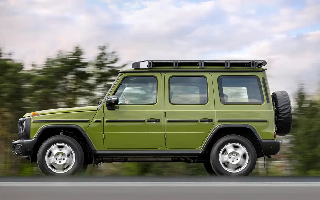 Mercedes Benz G stronger than the 80s