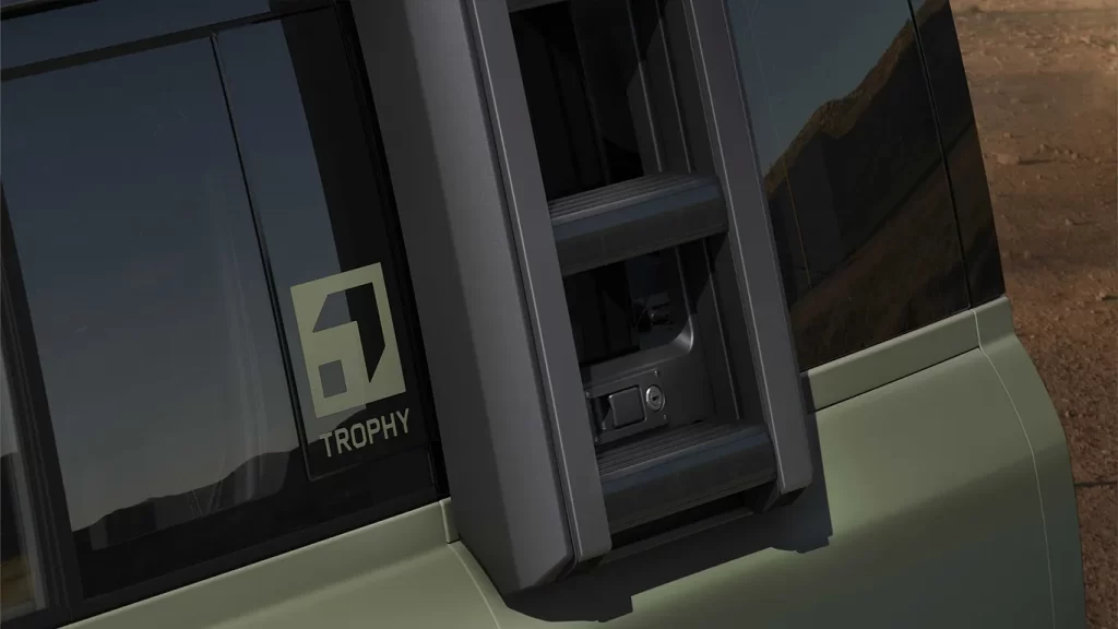 land rover defender trophy ladder