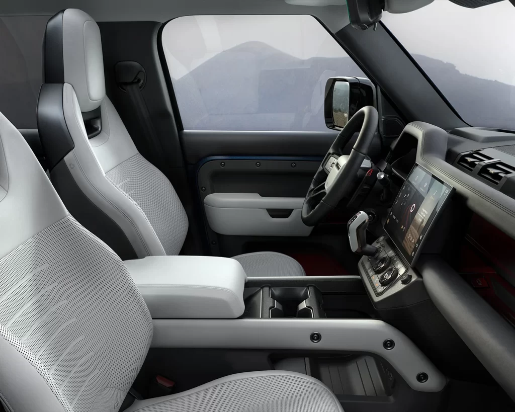 Defender interior