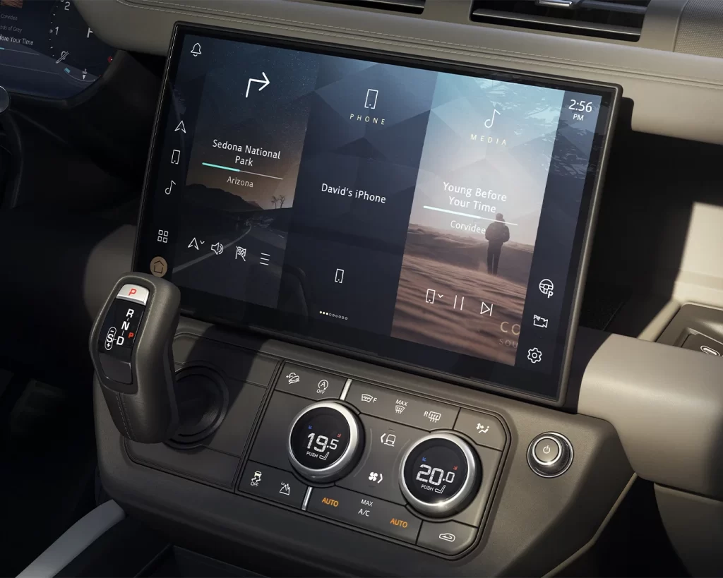 Defender touchscreen