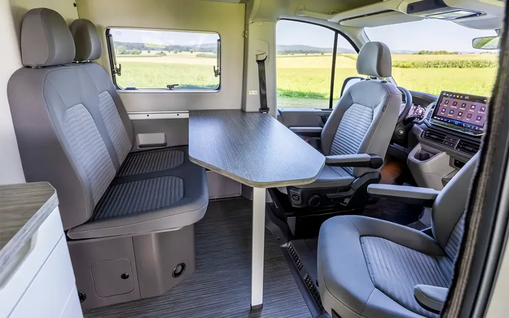 Dinette with seating for four