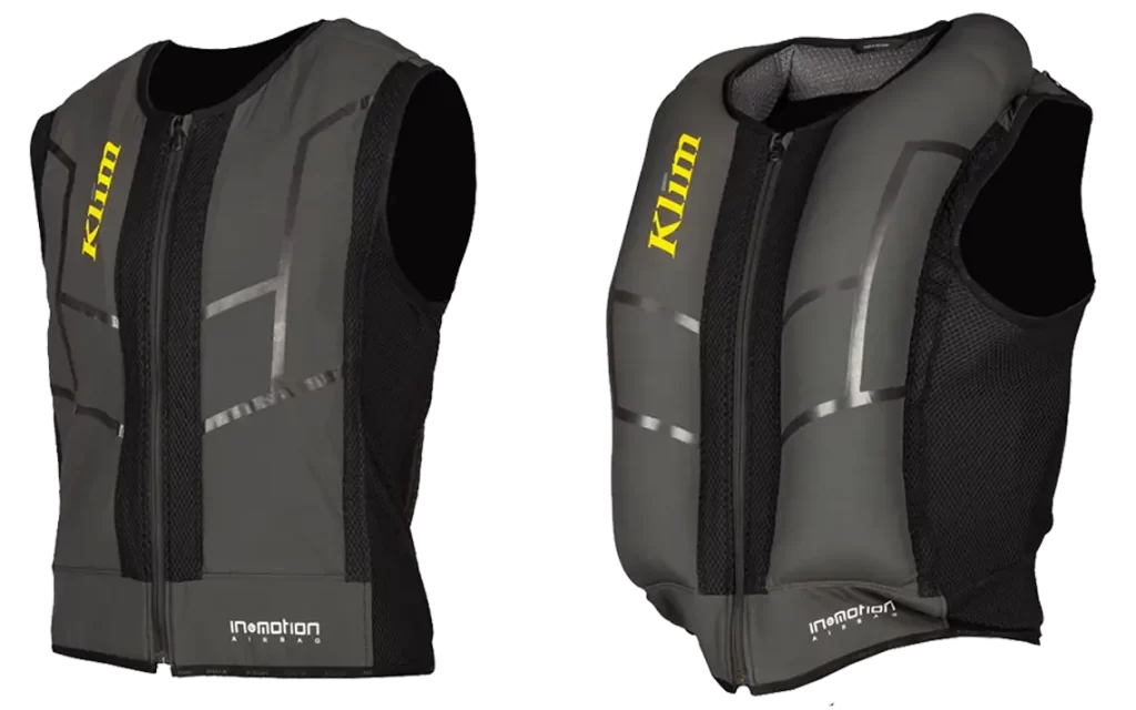 KLIM Ai-1 airbag vest back and front