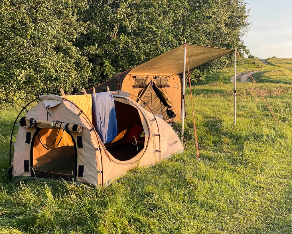 Roadside camp with the arb skydome series 1