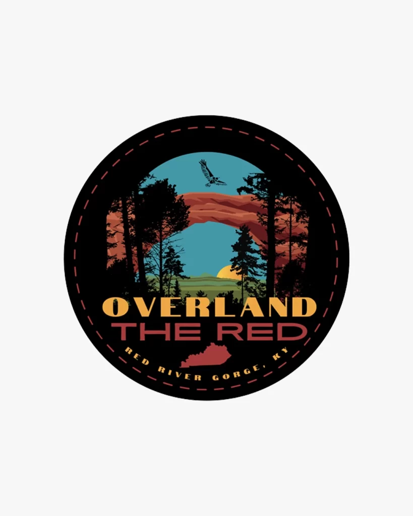 Overland The Red logo