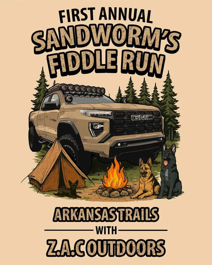 Sandworm's Fiddle Run 2025 logo