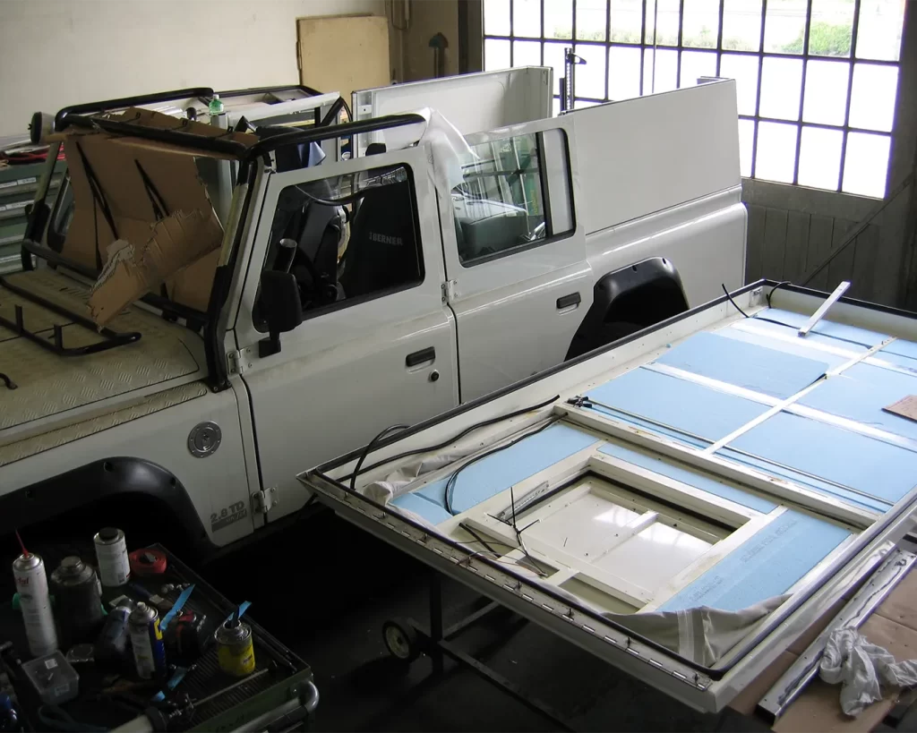 santana pop top under construction